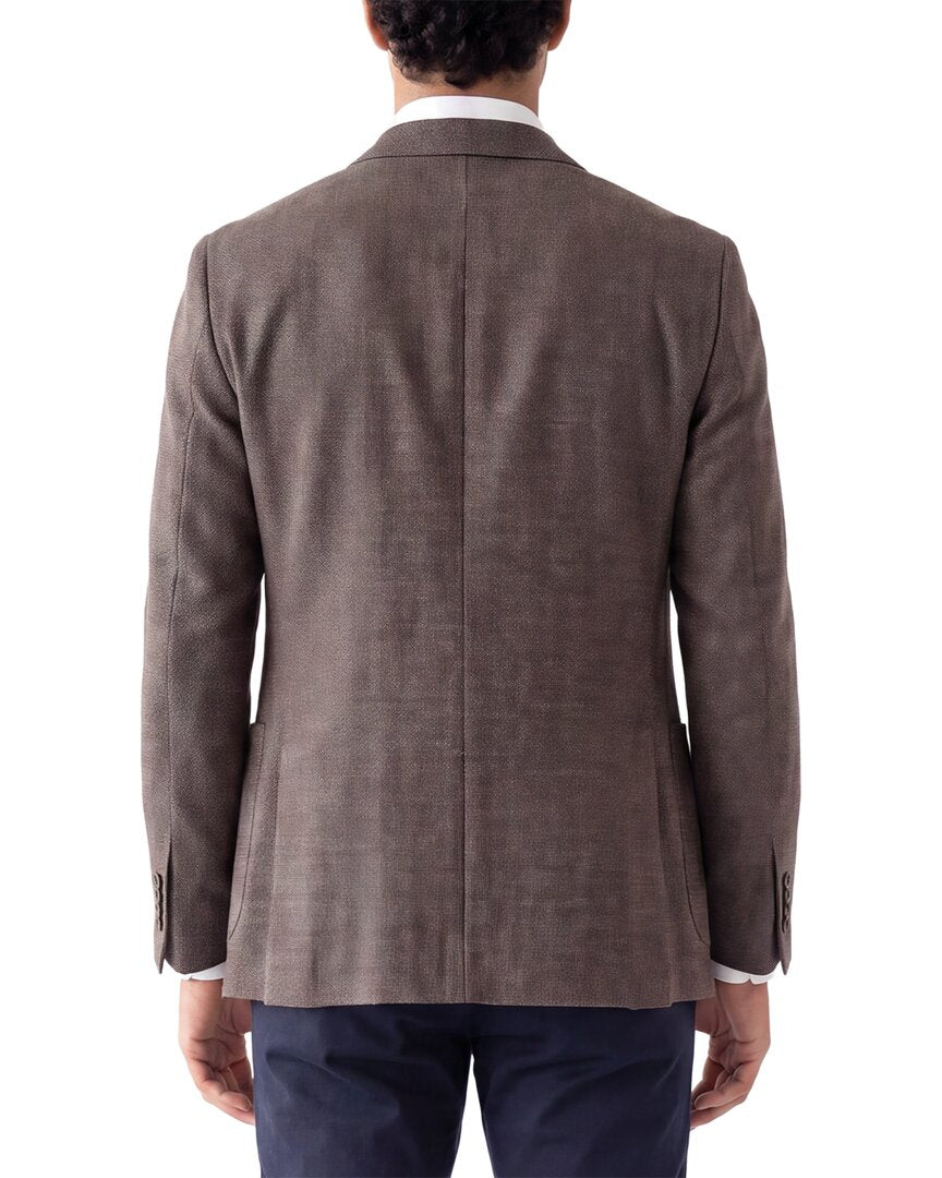 Corneliani Corneliani Cc Collection Hopsack Wool-Blend Blazer