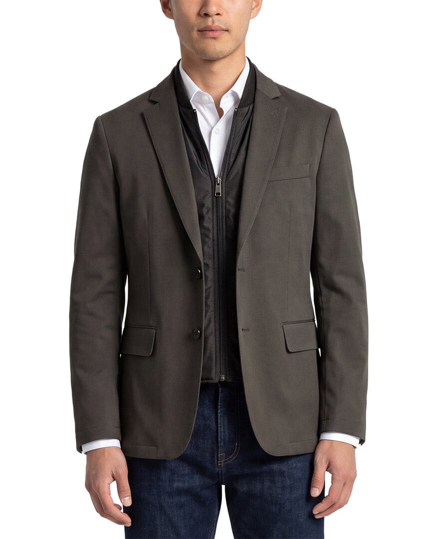 Corneliani Corneliani Cc Collection Padded Wool-Blend Jacket