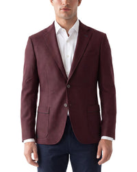 Corneliani Corneliani Cc Collection Academy Soft Hopsack Wool & Silk-Blend Blazer