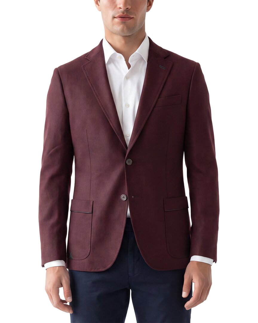 Corneliani Corneliani Cc Collection Academy Soft Hopsack Wool & Silk-Blend Blazer