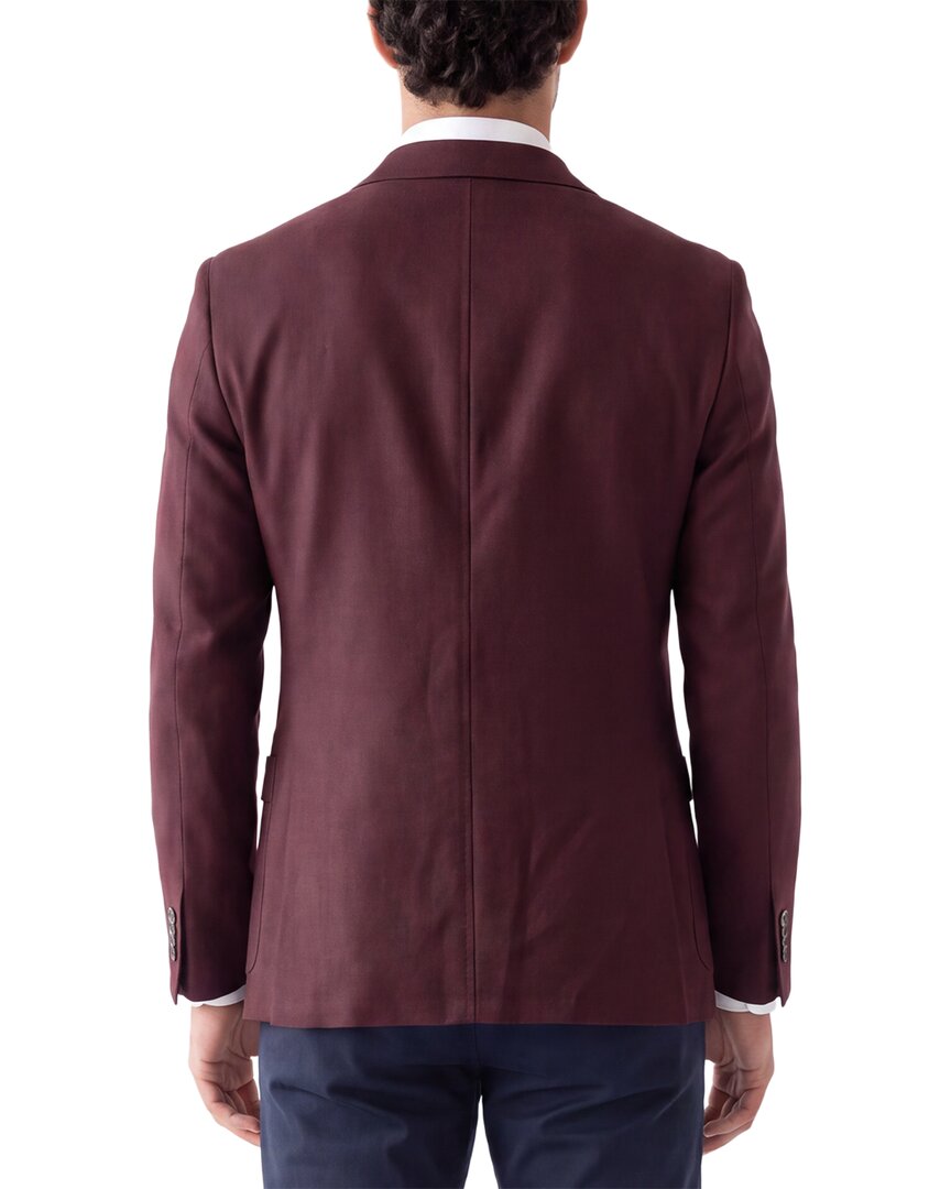 Corneliani Corneliani Cc Collection Academy Soft Hopsack Wool & Silk-Blend Blazer