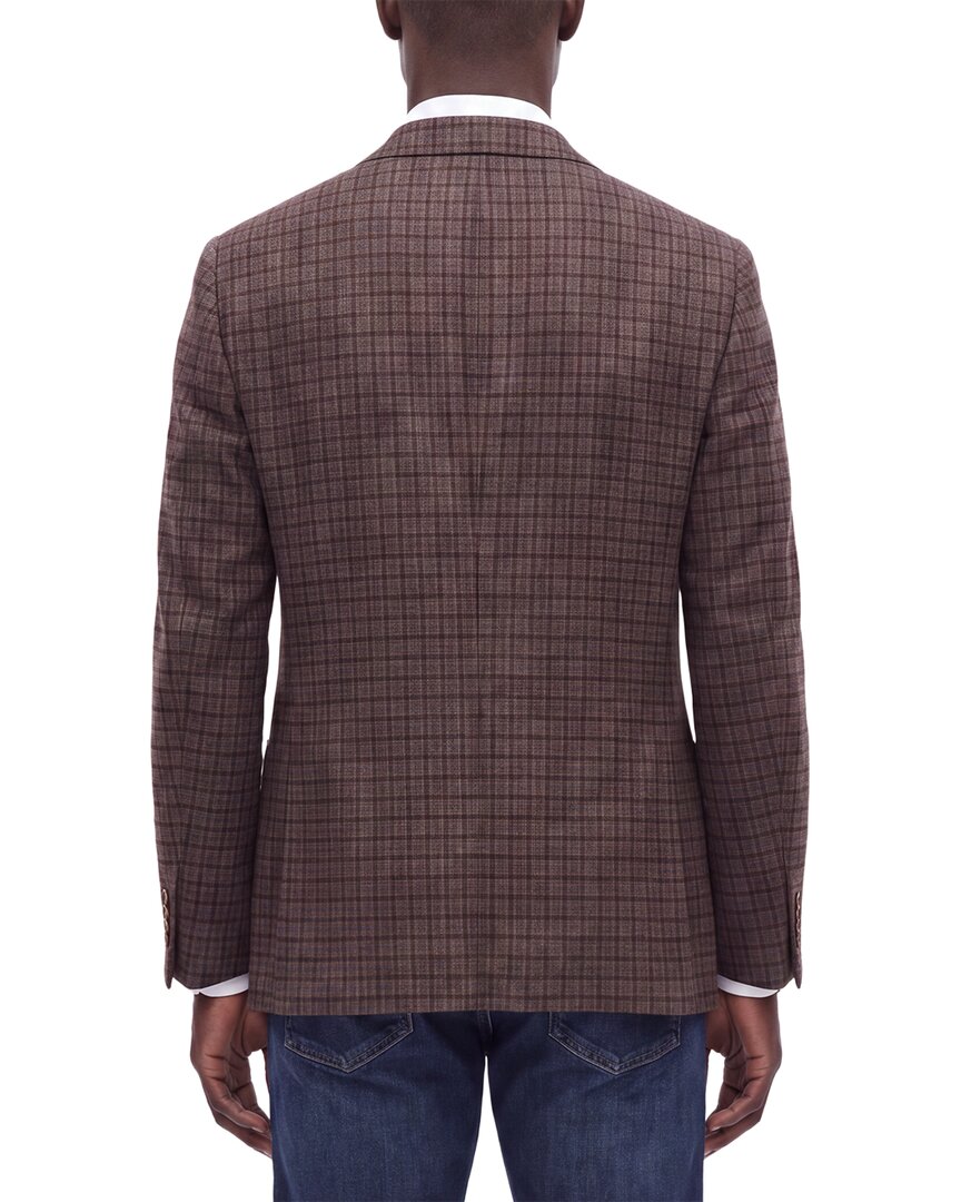 Corneliani Corneliani Cc Collection Road To Excellence Tattersall Check Wool & Angora-