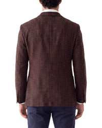 Corneliani Corneliani Cc Collection Houndstooth Wool-Blend Blazer