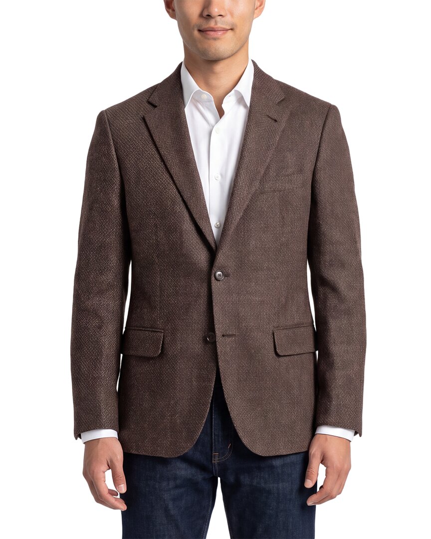 Corneliani Corneliani Cc Collection Geometric Wool & Cashmere-Blend Blazer