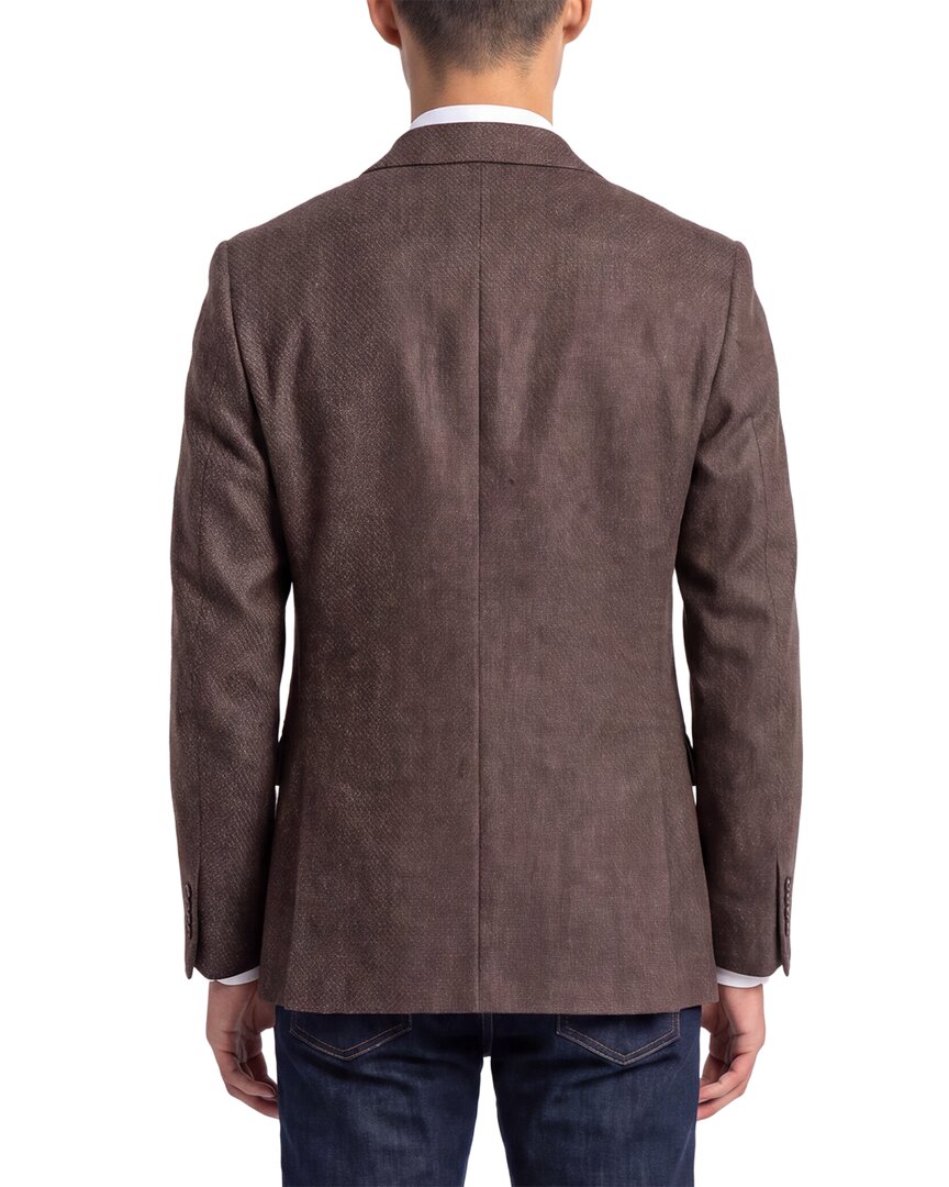 Corneliani Corneliani Cc Collection Geometric Wool & Cashmere-Blend Blazer