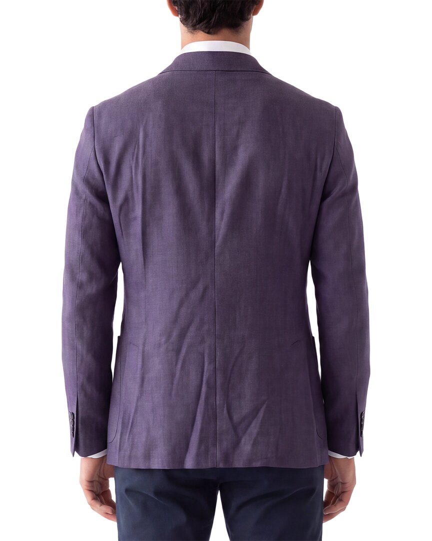 Corneliani Corneliani Cc Collection Virgin Wool & Silk-Blend Hopsack Blazer