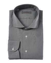 Corneliani Corneliani Striped Poplin Dress Shirt