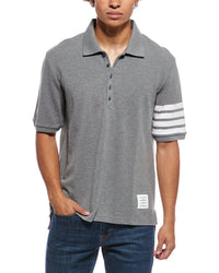 Thom Browne Thom Browne Logo Polo Shirt