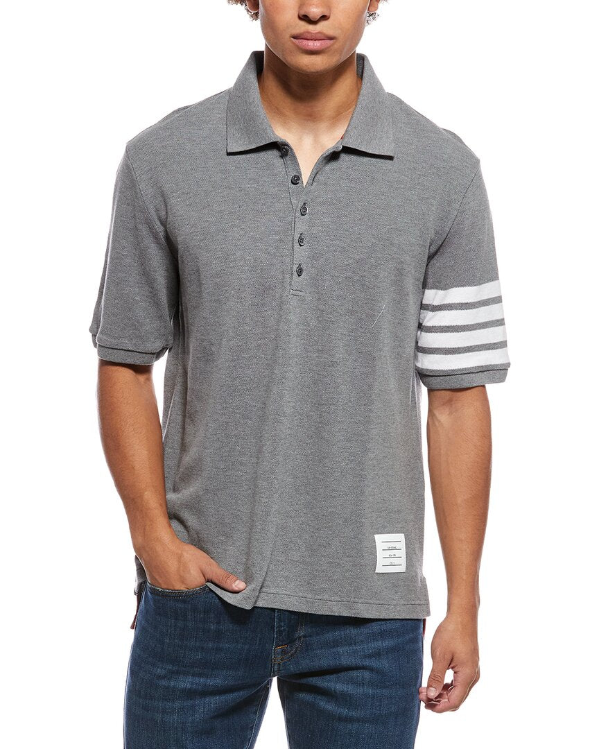 Thom Browne Thom Browne Logo Polo Shirt