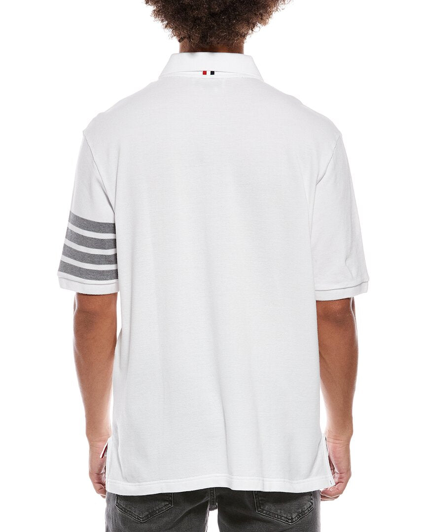 Thom Browne Thom Browne Logo Polo Shirt