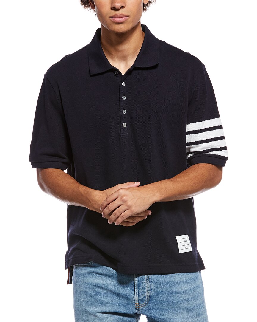 Thom Browne Thom Browne Logo Polo Shirt