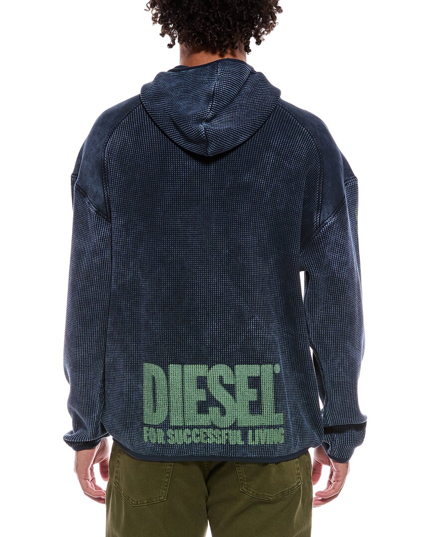 Diesel Diesel Waffle-Knit Hoodie