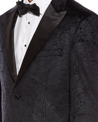 Report Collection Textured Velvet Blazer