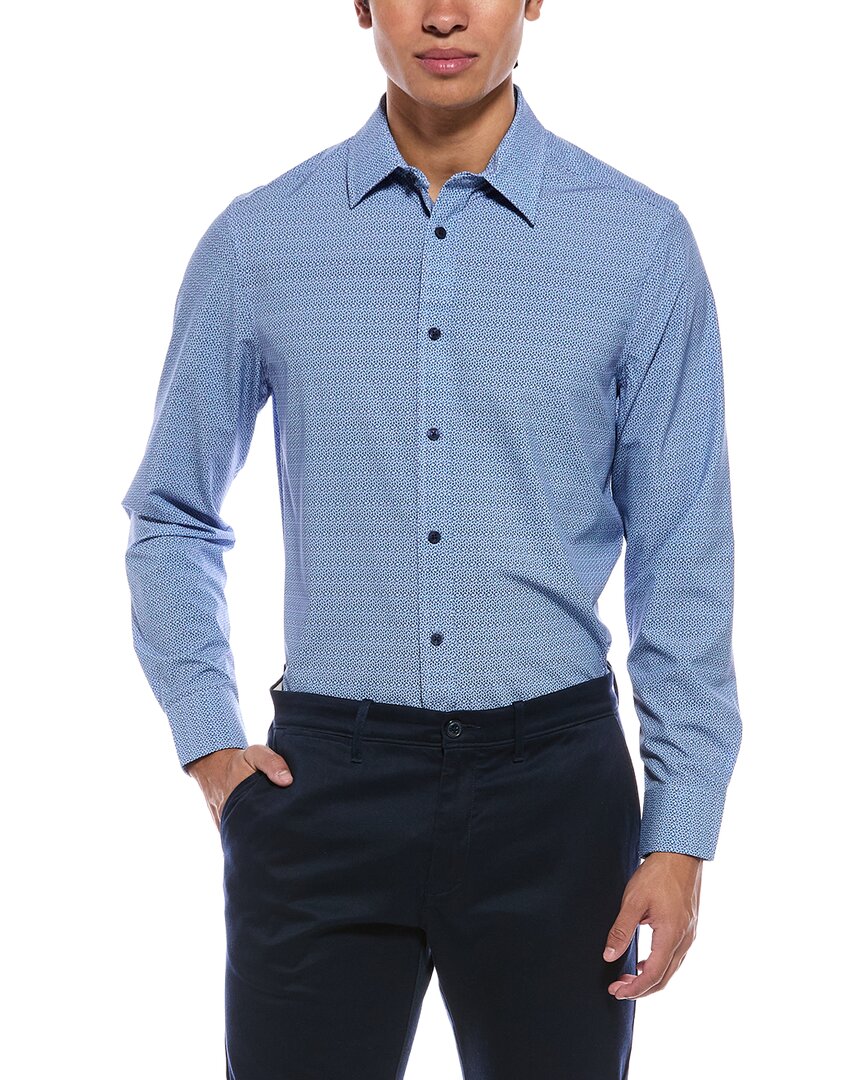 Report Collection Report Collection 4-Way Printed Woven Sport Shirt