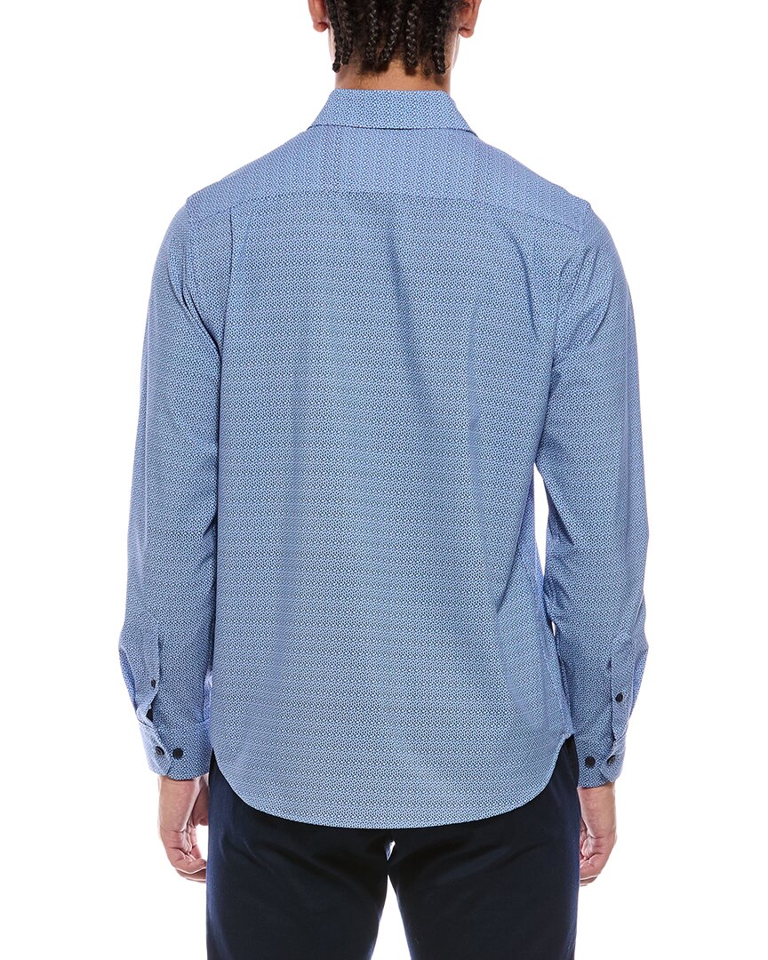 Report Collection Report Collection 4-Way Printed Woven Sport Shirt