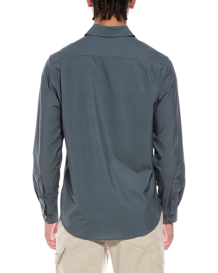 Report Collection Report Collection 4-Way Printed Woven Sport Shirt