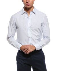 Report Collection Report Collection 4-Way Printed Woven Sport Shirt
