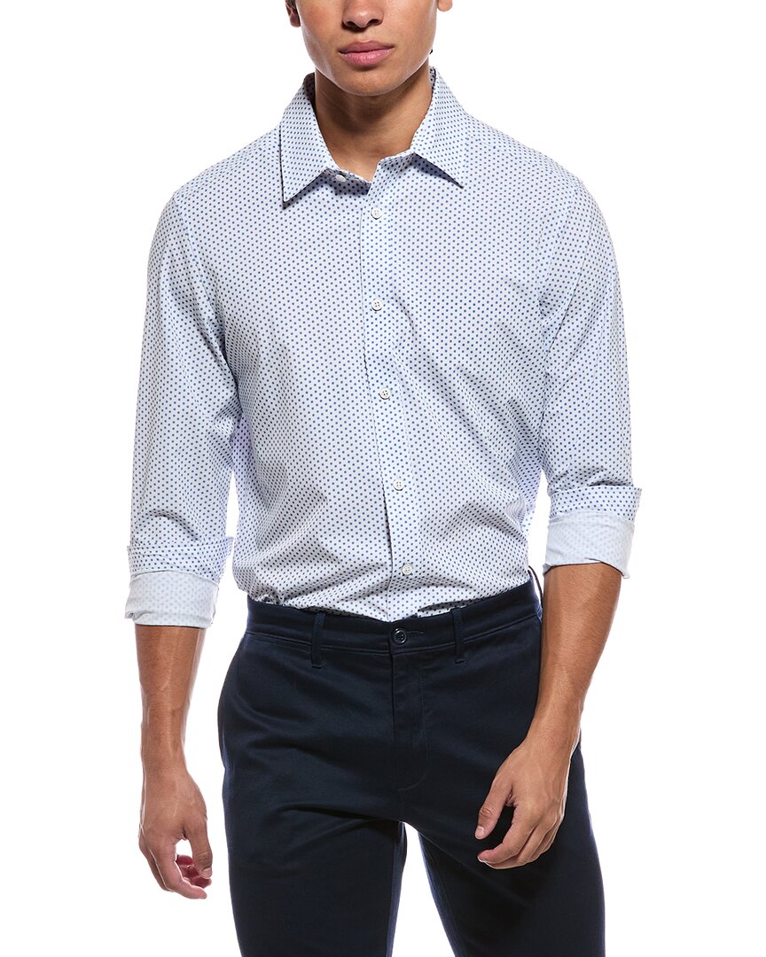 Report Collection Report Collection 4-Way Printed Woven Sport Shirt