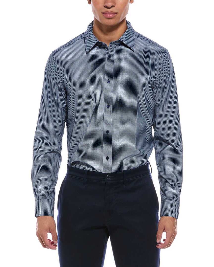 Report Collection Report Collection 4-Way Printed Woven Sport Shirt
