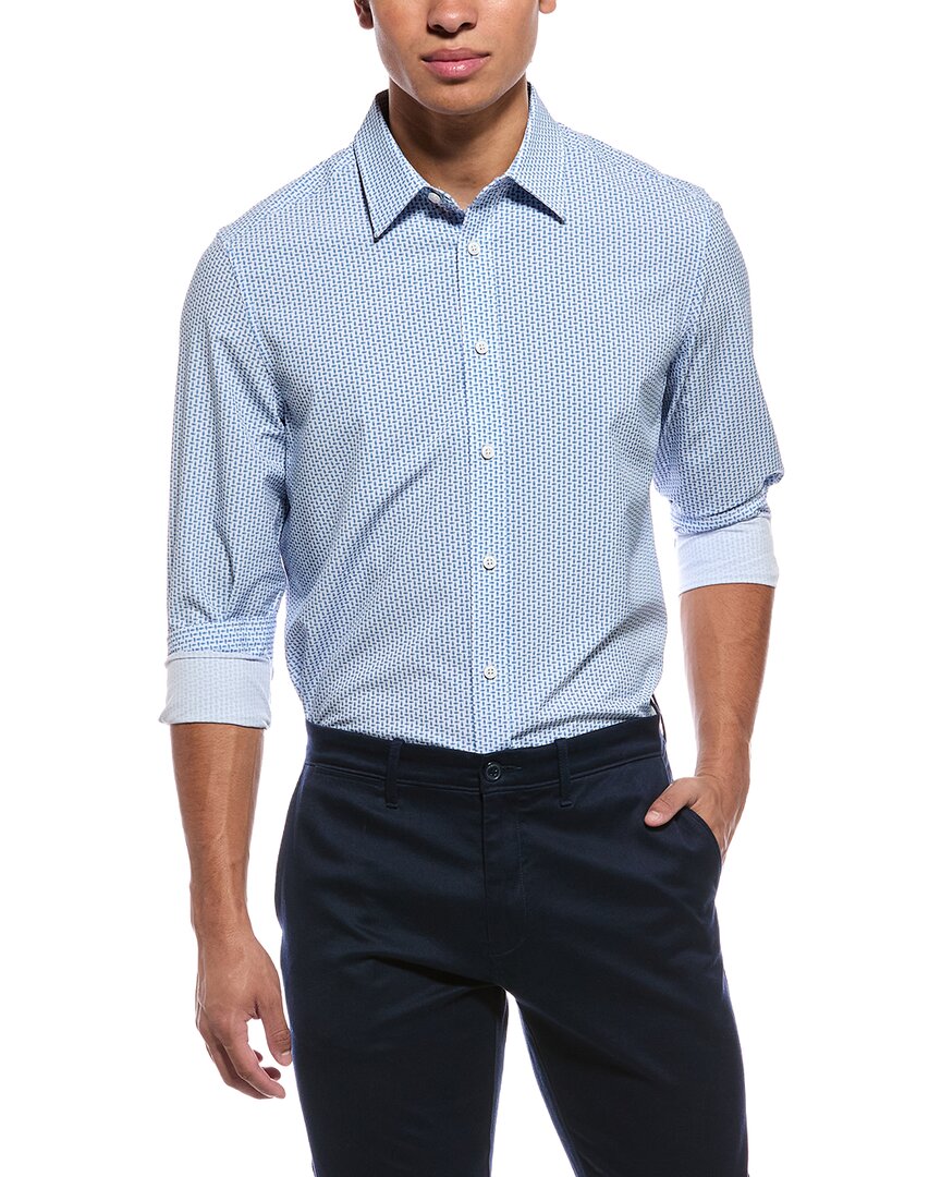 Report Collection Report Collection 4-Way Printed Woven Sport Shirt