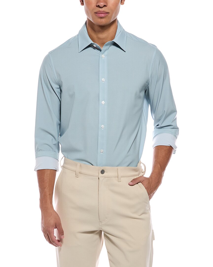 Report Collection Report Collection 4-Way Printed Woven Sport Shirt