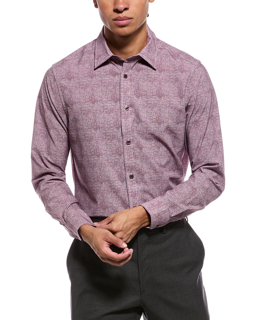 Report Collection Report Collection 4-Way Printed Woven Sport Shirt