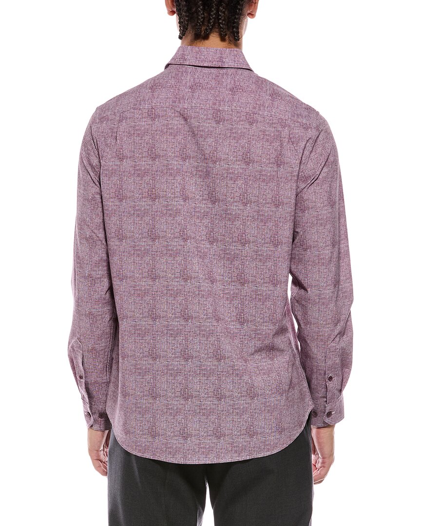 Report Collection Report Collection 4-Way Printed Woven Sport Shirt
