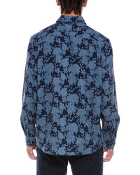 Report Collection 4-Way Printed Woven Sport Shirt
