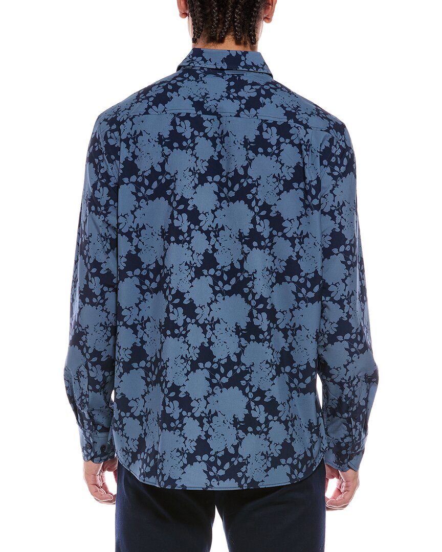 Report Collection 4-Way Printed Woven Sport Shirt