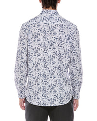 Report Collection 4-Way Printed Woven Sport Shirt