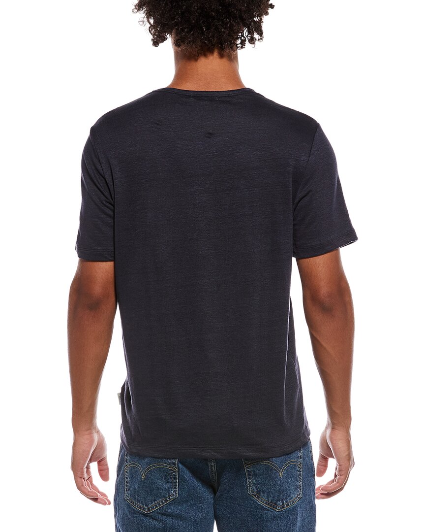 Onia Stretch Linen-Blend Crewneck T-Shirt