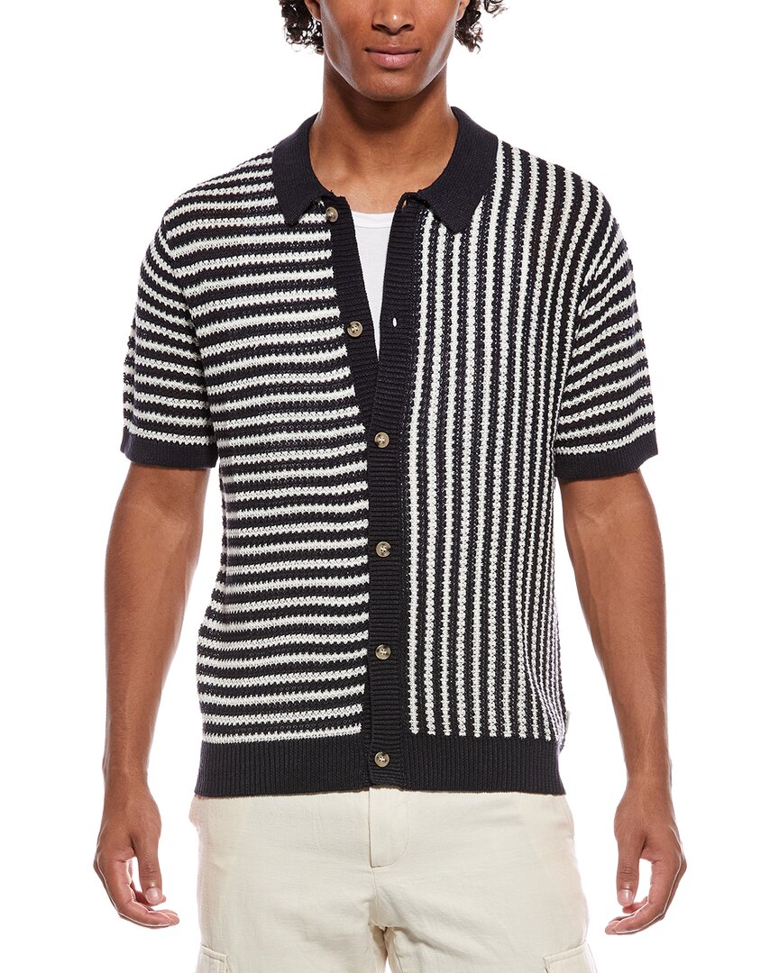 Onia Onia Linen Button Up Sweater