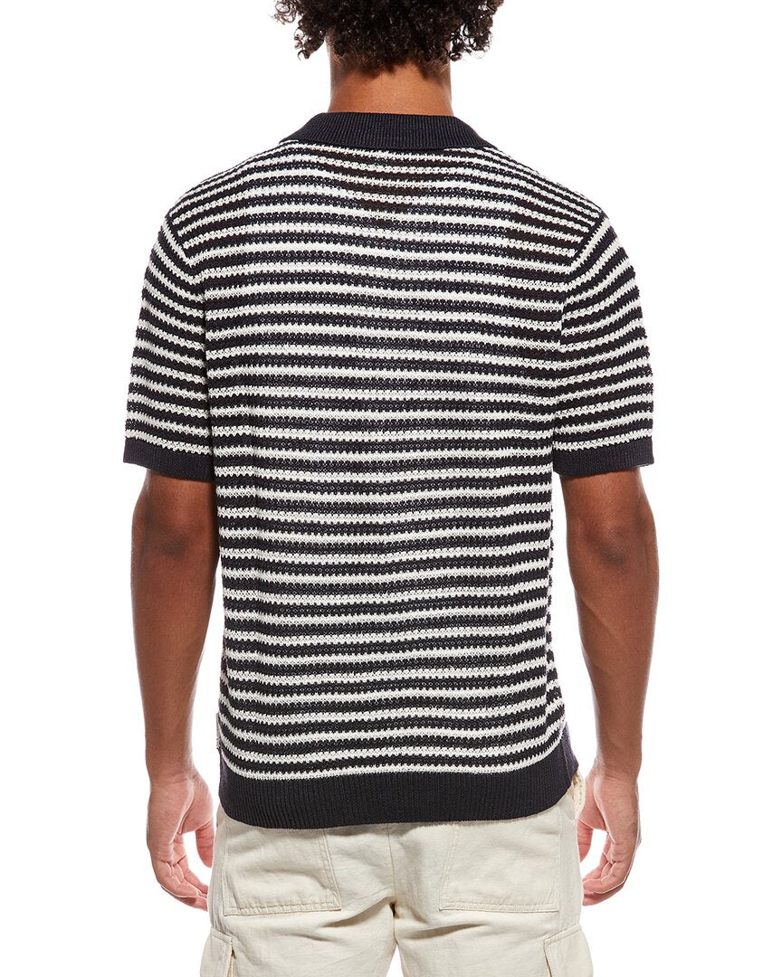 Onia Onia Linen Button Up Sweater
