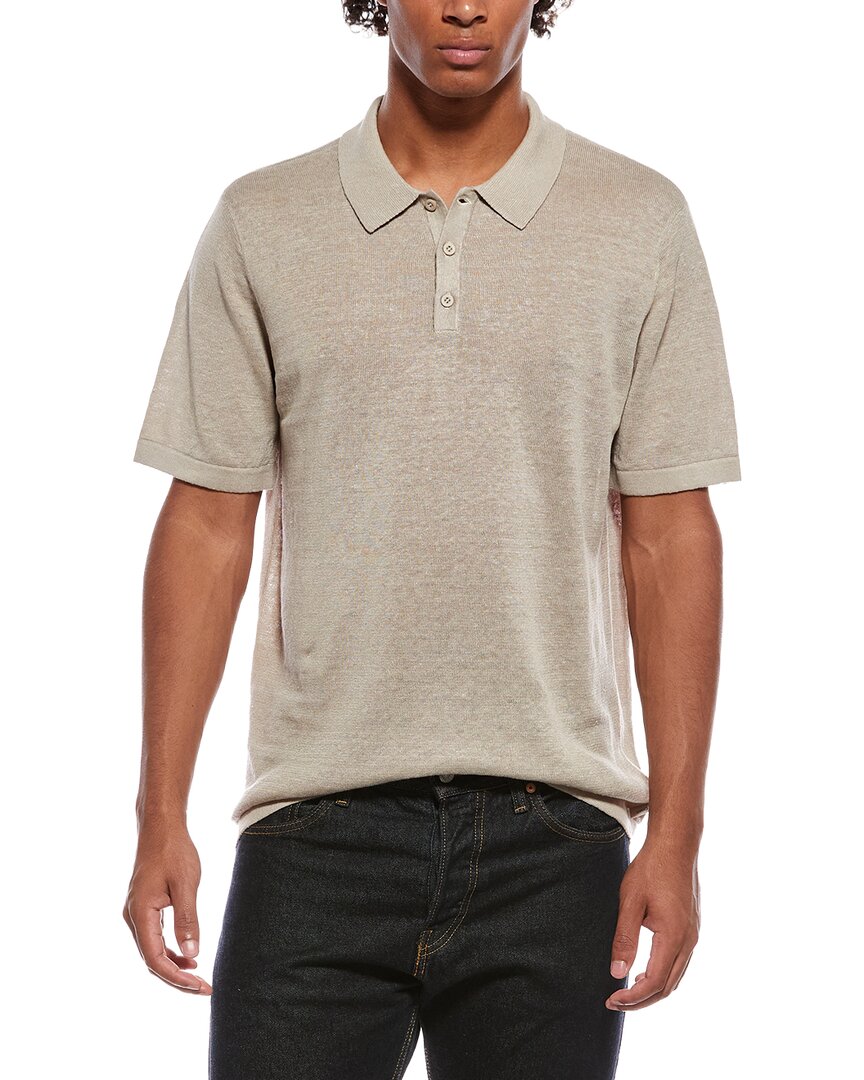 Onia Linen Polo Sweater