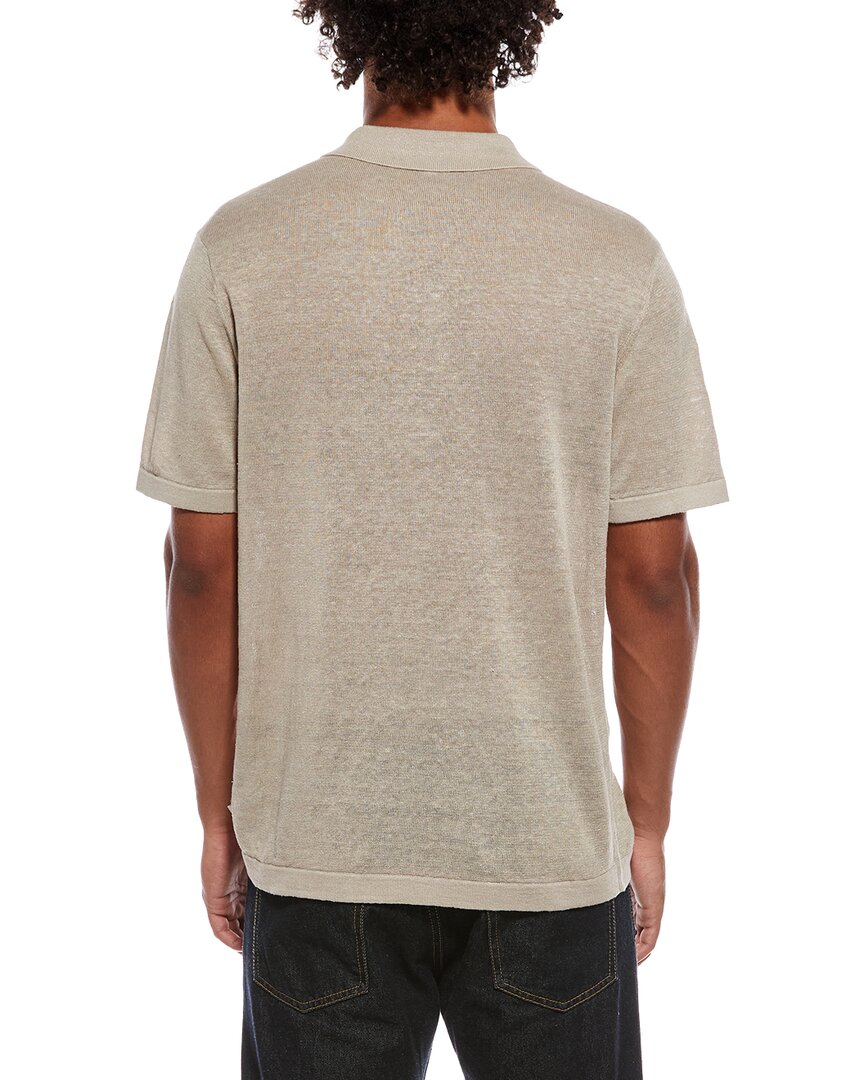 Onia Linen Polo Sweater
