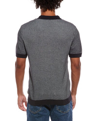 Onia Textured Johnny Collar Polo Shirt