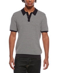 Onia Textured Knit Polo Shirt