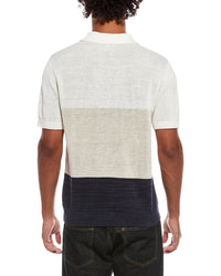 Onia Silk & Linen-Blend Johnny Polo Shirt