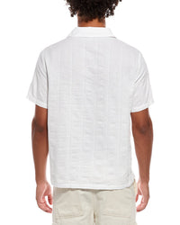 Onia Linen-Blend Popover Shirt