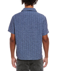Onia Linen-Blend Popover Shirt