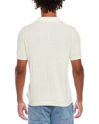 Onia Boucle Rib Button-Up Shirt
