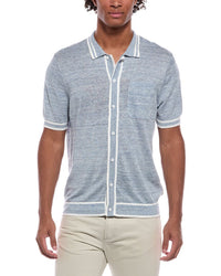 Onia Onia Linen Knit Button Down Shirt