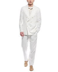 Brunello Cucinelli Brunello Cucinelli 2Pc Linen Suit