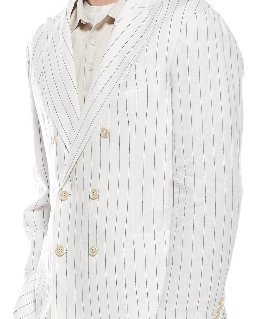 Brunello Cucinelli Brunello Cucinelli 2Pc Linen Suit