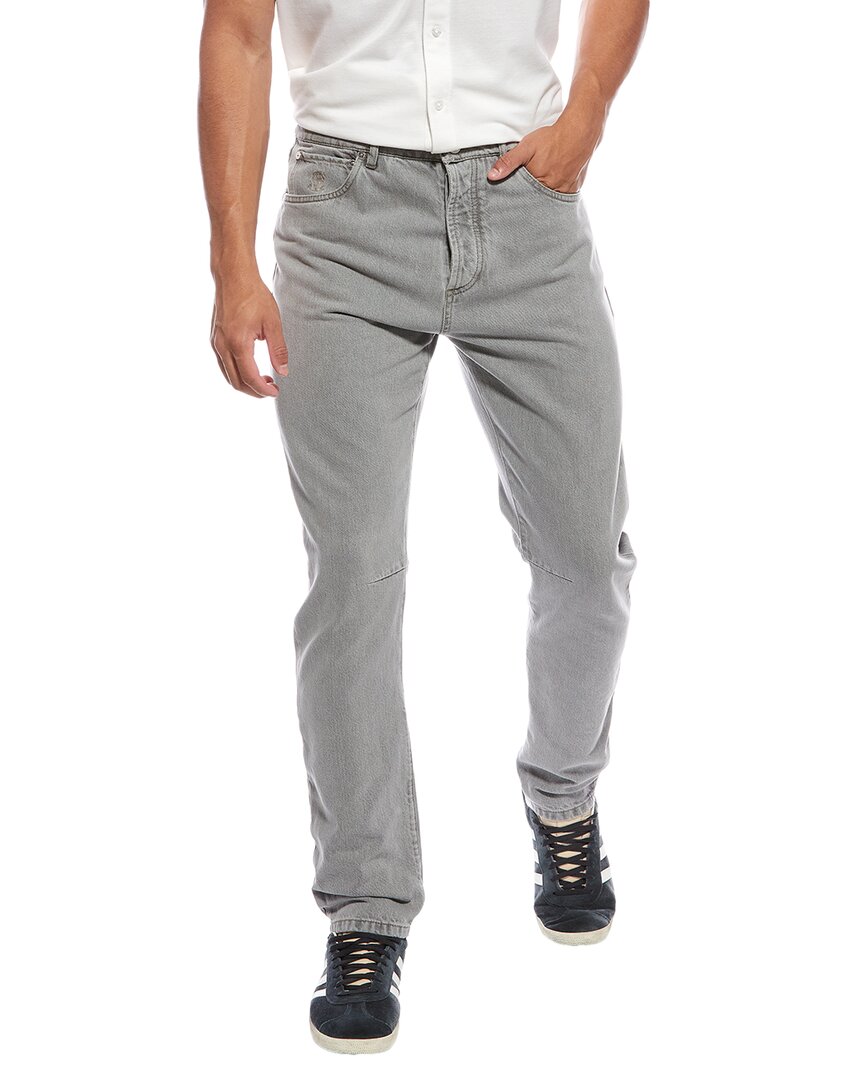 Brunello Cucinelli Brunello Cucinelli Grey Leisure Fit Jean