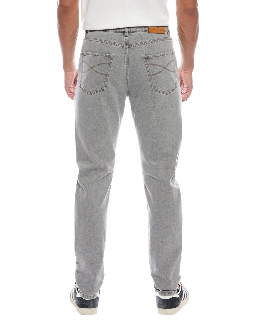 Brunello Cucinelli Brunello Cucinelli Grey Leisure Fit Jean