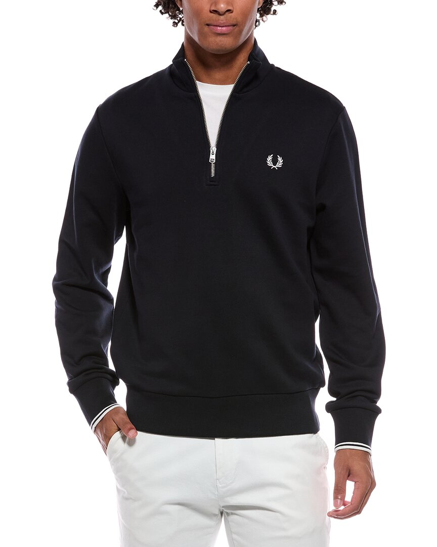 Fred Perry Fred Perry 1/4-Zip Mock Sweatshirt