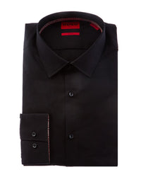 Hugo Hugo Boss Solid Shirt Regular S Black
