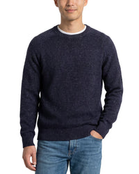 TODD SNYDER Todd Snyder Donegal Wool-Blend Crewneck Sweater