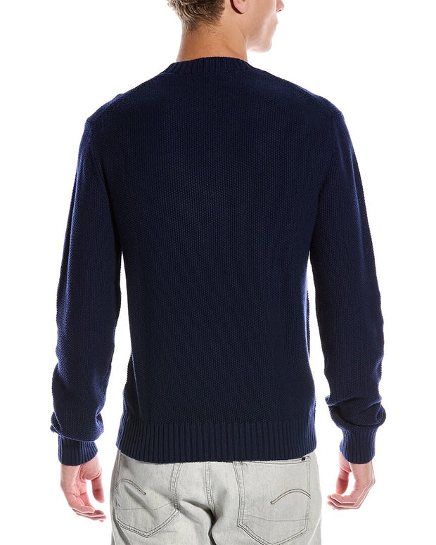 Slate & Stone Textured Wool-Blend Crewneck Sweater